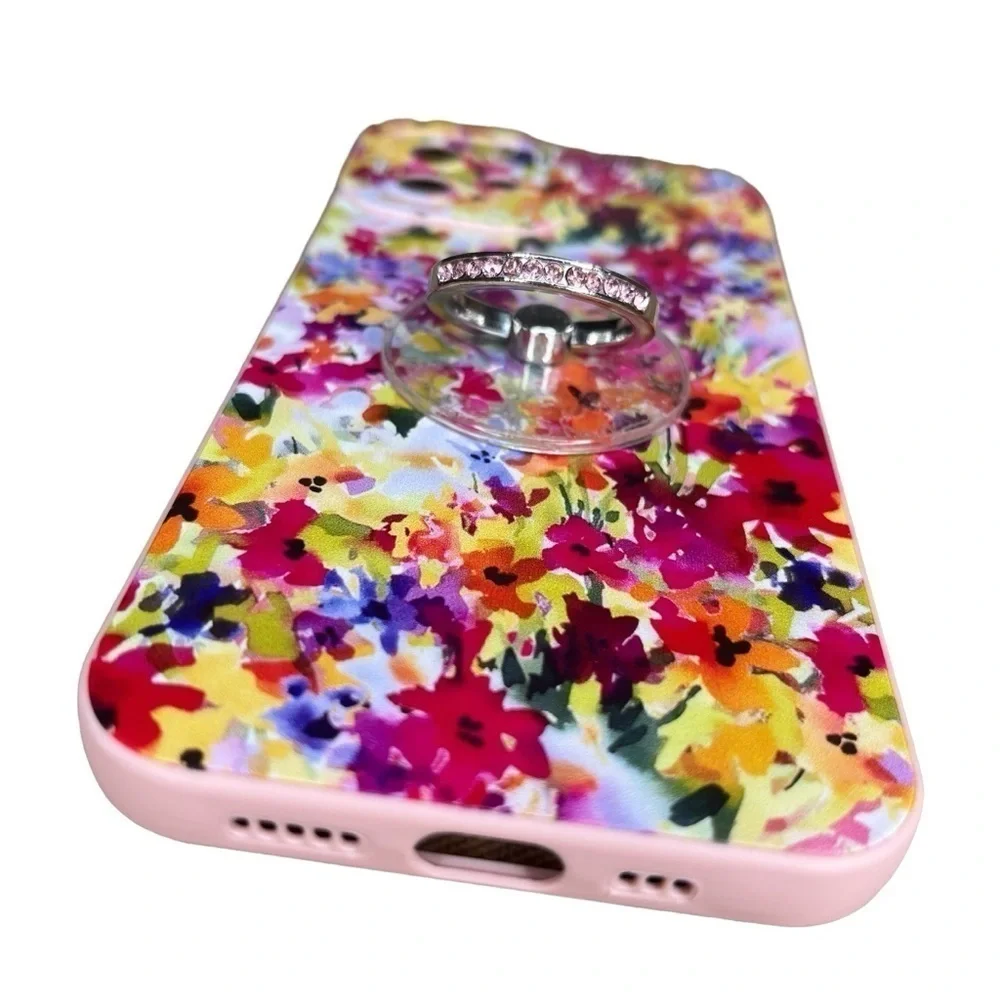 N/A floral silicone
